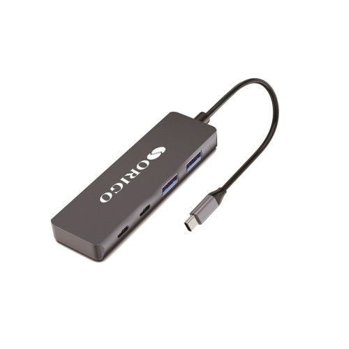 Разветвитель USB-C Origo OU3340C 4порт. черный (OU3340C/A1A)