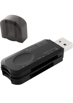 Defender Универсальный картридер Ultra Swift USB 2.0, 4 слота