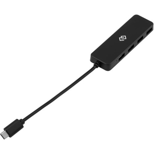 Разветвитель USB-C Digma DHUB-4USB-C-2.0 4порт. черный Разветвитель USB-C Digma DHUB-4USB-C-2.0 4порт. черный