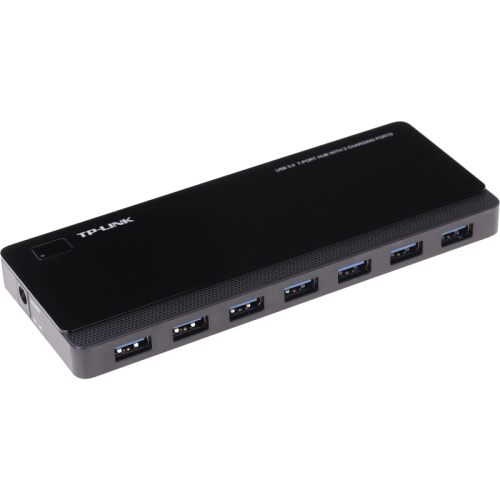Концентратор/ 7 ports USB 3.0 Hub with 2 power charge ports (2.4A Max), Desktop, a 12V/4A power adapter included