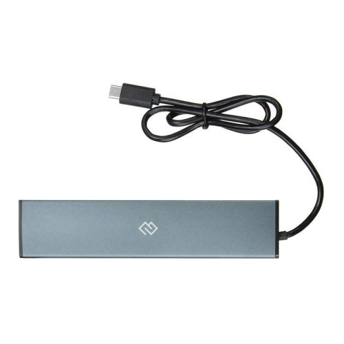 Разветвитель USB-C Digma HUB-7U3.0-UC-G 7порт. серый