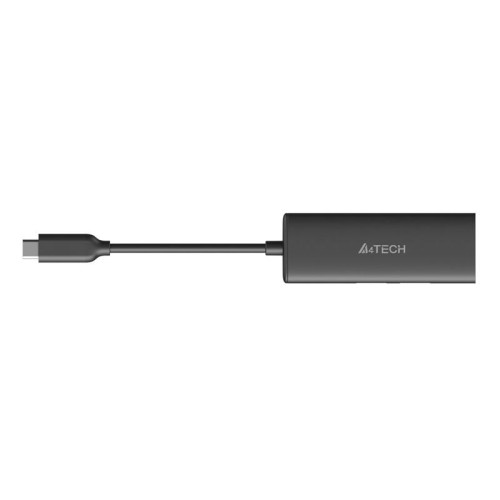 Разветвитель USB-C A4Tech DST-40C 2порт. серый