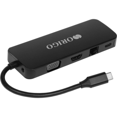 Разветвитель USB 3.0 Origo OU3390SNPD 4порт. черный (OU3390SNPD/B1)