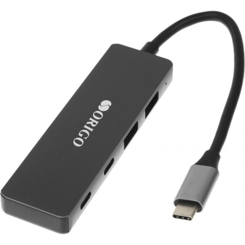 Разветвитель USB-C Origo OU3340C 4порт. черный (OU3340C/A1A)
