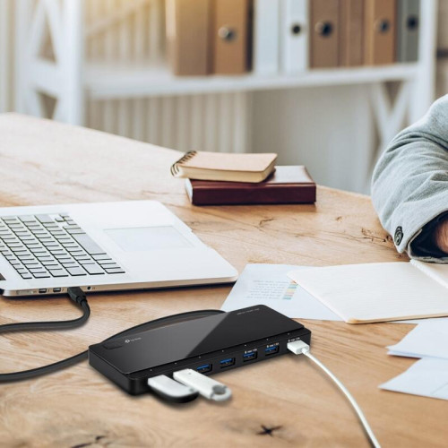 Концентратор/ 7 ports USB 3.0 Hub, Desktop, a 12V/2.5A power adapter included Концентратор/ 7 ports USB 3.0 Hub, Desktop, a 12V/2.5A power adapter included