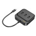 Разветвитель USB-C Hoco HB35 4порт. черный Разветвитель USB-C Hoco HB35 4порт. черный