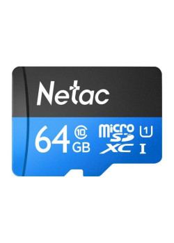 Флеш карта microSDXC 64GB Netac NT02P500STN-064G-S P500 w/o adapter
