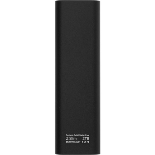 Накопитель SSD Netac USB-C 2Tb NT01ZSLIM-002T-32BK Z Slim 1.8