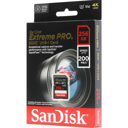 Флеш карта SDXC 256GB Sandisk SDSDXXD-256G-GN4IN