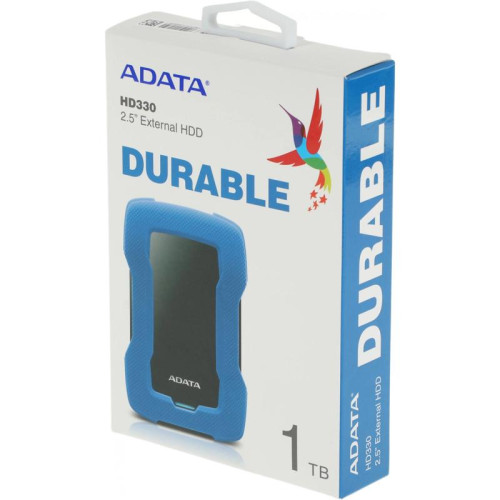 Жесткий диск A-Data USB 3.0 1Tb AHD330-1TU31-CBL HD330 DashDrive Durable 2.5
