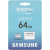 Флеш карта microSDXC 64GB Samsung MB-MC64SA EVO Plus + adapter