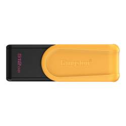 Флеш-накопитель 512GB USB 3.2 Gen 1 DataTraveler Exodia S (Black + Black)/ Kingston 512GB USB 3.2 Gen 1 DataTraveler Exodia S (Black + Black)