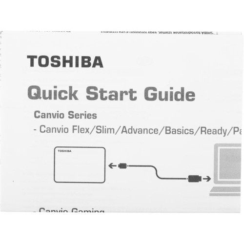 Жесткий диск Toshiba USB 3.0 2Tb HDTB520EK3AA Canvio Basics 2.5