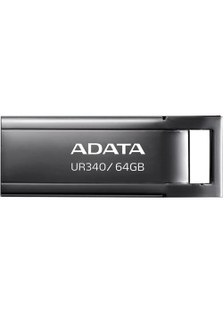 Флеш Диск A-Data 64Gb UR340 AROY-UR340-64GBK USB3.2 черный