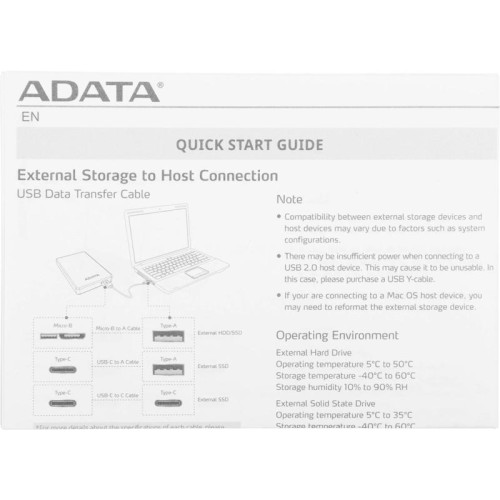 Жесткий диск A-Data USB3.0 1TB AHD720-1TU31-CBL HD720 DashDrive Durable 2.5