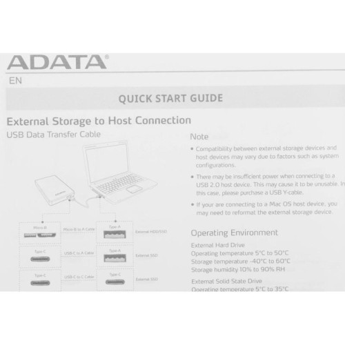 Жесткий диск A-Data USB3.0 1TB AHD720-1TU31-CBK HD720 DashDrive Durable 2.5