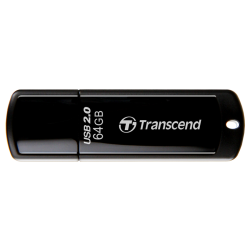 Флеш-накопитель/ Transcend 64GB JetFlash 350 (Black) USB 2.0