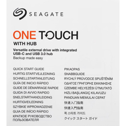 Жесткий диск Seagate USB 3.0 10Tb STLC10000400 One Touch 3.5