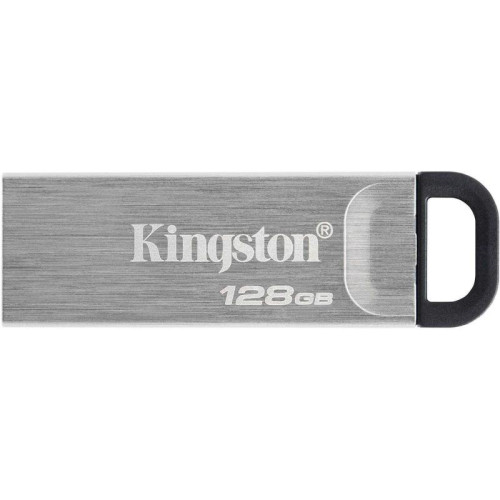 Флеш Диск Kingston 128GB DataTraveler Kyson DTKN/128GB USB3.2 серебристый/черный