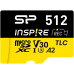 Флеш карта microSDXC 512GB Silicon Power SP512GBSTXLA2V1N Inspire V10 A2 w/o adapter Флеш карта microSDXC 512GB Silicon Power SP512GBSTXLA2V1N Inspire V10 A2 w/o adapter