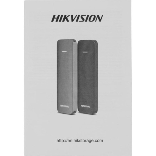 Накопитель SSD Hikvision USB-C 1TB HS-ESSD-P1000BWD 1000G BLACK 1.8