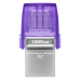 Флэш USB Kingston 128GB DataTraveler microDuo 3C 200MB/s dual USB-A + USB-C/ Kingston USB 128GB DataTraveler microDuo 3C 200MB/s dual USB-A + USB-C