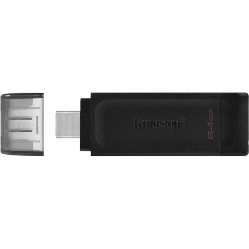 Флеш-накопитель/ Kingston 64Gb USB 3.2 DataTraveler 70 USB Type-C