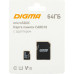 Флеш карта microSDXC 64GB Digma CARD10 V10 + adapter Флеш карта microSDXC 64GB Digma CARD10 V10 + adapter