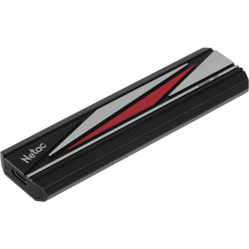 Накопитель SSD Netac USB-C 256GB NT01ZX20L-256G-32BK ZX20L черный