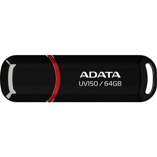 Флеш Диск A-Data 64GB AUV150 AUV150-64G-RBK USB3.0 черный