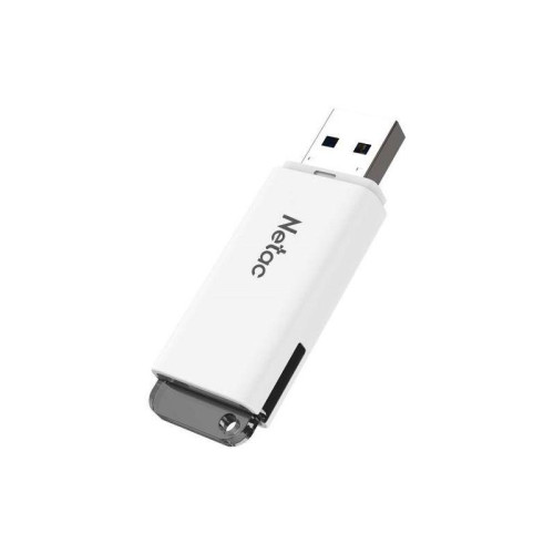 Флеш Диск Netac 64Gb U185 NT03U185N-064G-20WH USB2.0 белый