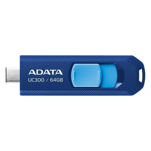 Флеш Диск A-Data 64GB Type-C UC300 ACHO-UC300-64G-RNB/BU USB3.2 синий/голубой
