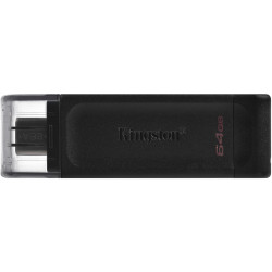 Флеш-накопитель/ Kingston 64Gb USB 3.2 DataTraveler 70 USB Type-C