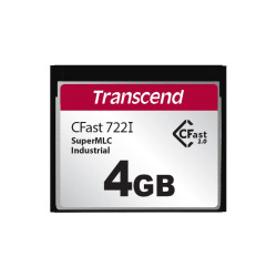 Флеш-накопитель/ Transcend  4GB, CFast Card, SLC mode, WD-15 , Wide Temp