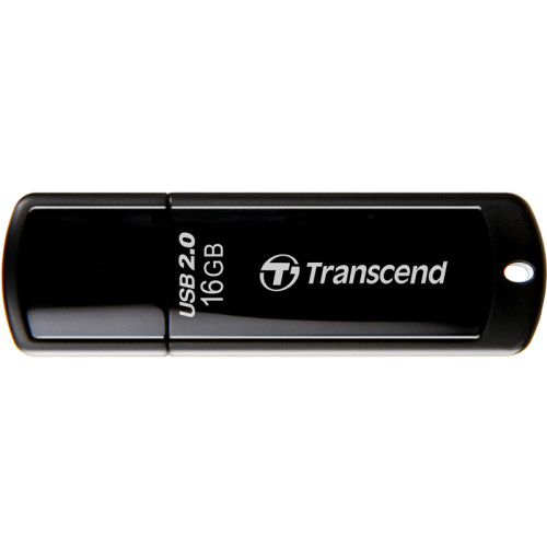 Флеш-накопитель/ Transcend 16GB JetFlash 350 (Black) USB 2.0