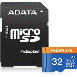 Флеш карта microSDHC 32GB A-Data AUSDH32GUICL10A1-RA1 Premier Pro + adapter