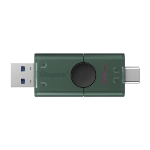Флеш-накопитель/ Kingston 128 Gb USB-A + USB-C 3.2 Gen 1 DataTraveler DuoG2 Флеш-накопитель/ Kingston 128 Gb USB-A + USB-C 3.2 Gen 1 DataTraveler DuoG2
