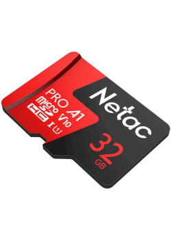 Флеш карта microSDHC 32GB Netac NT02P500PRO-032G-S P500 Extreme Pro w/o adapter