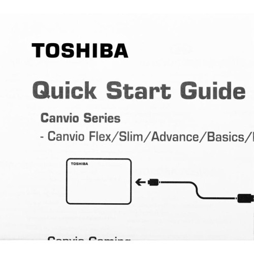 Жесткий диск Toshiba USB 3.0 4Tb HDTB540EK3CA Canvio Basics 2.5