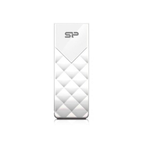 Флеш Диск Silicon Power 64Gb Ultima U03 SP064GBUF2U03V1W USB2.0 белый