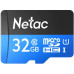 Флеш карта microSDHC 32GB Netac NT02P500STN-032G-R P500 + adapter
