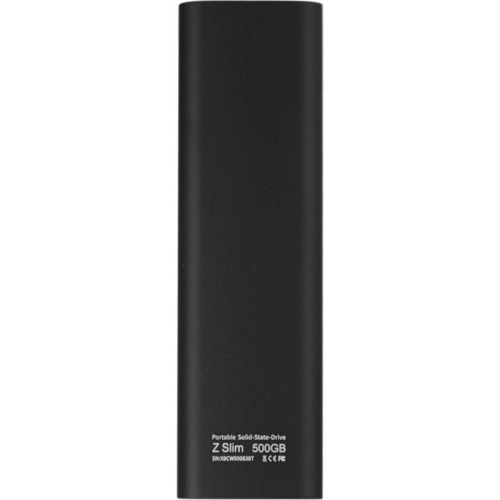 Накопитель SSD Netac USB-C 500Gb NT01ZSLIM-500G-32BK Z Slim 1.8