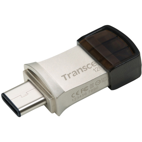 Флеш-накопитель/ Transcend 128GB JetFlash 890 USB 3.1 OTG