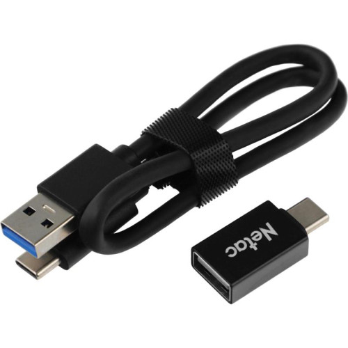 Накопитель SSD Netac USB-C 500Gb NT01Z9-500G-32BK Z9 1.8