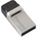 Флеш-накопитель/ Transcend 32GB JetFlash 880, Silver Plating, OTG