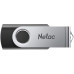 Флеш Диск Netac 128GB U505 NT03U505N-128G-20BK USB2.0 черный/серебристый Флеш Диск Netac 128GB U505 NT03U505N-128G-20BK USB2.0 черный/серебристый