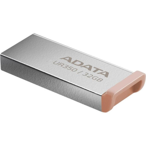 Флеш Диск A-Data 32GB UR350 UR350-32G-RSR/BG USB3.2 серебристый/коричневый