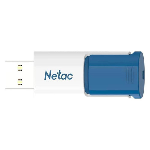 Флеш Диск Netac 256Gb U182 NT03U182N-256G-30BL USB3.0 синий/белый