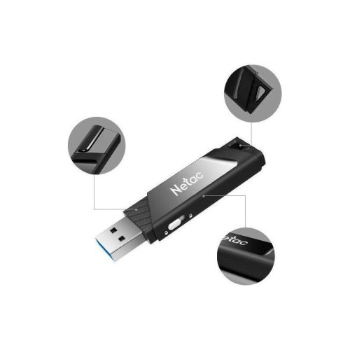 Флеш Диск Netac 64Gb U336 NT03U336S-064G-30BK USB3.0 черный Флеш Диск Netac 64Gb U336 NT03U336S-064G-30BK USB3.0 черный