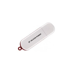 Флеш Диск Silicon Power 64Gb LuxMini 320 SP064GBUF2320V1W USB2.0 белый